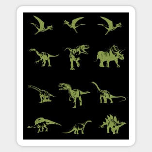 Different Types Of Dinosaurs Sticker